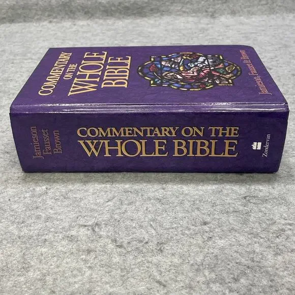 Commentary On the Whole Bible Study Christian Jamieson Fausset Brown Zondervan - Picture 4 of 12